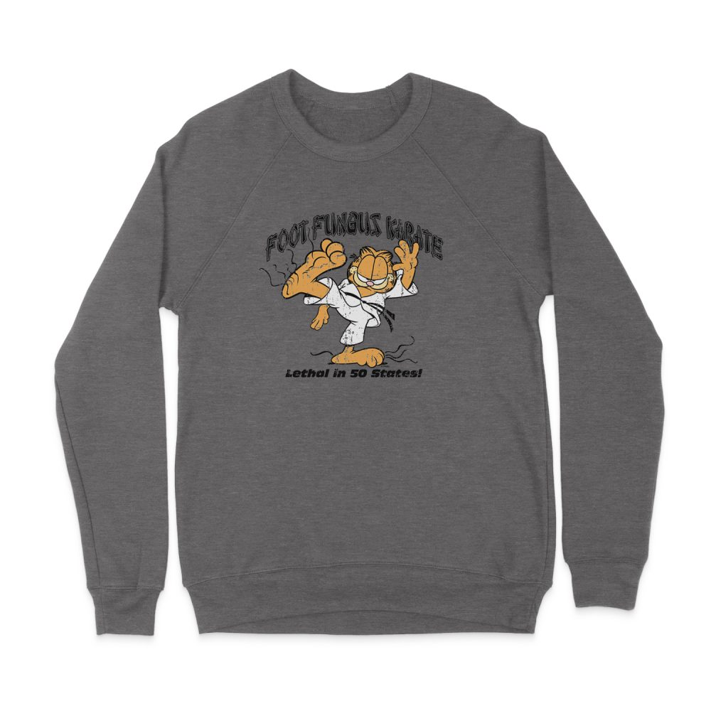 GARFIELD FOOT FUNGUS KARATE SWEATSHIRT