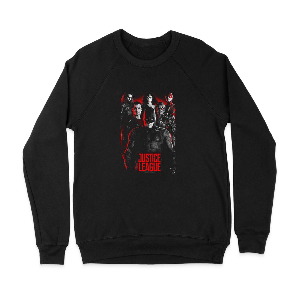 JUSTICE LEAGUE THE LEAGUE SWEATSHIRT