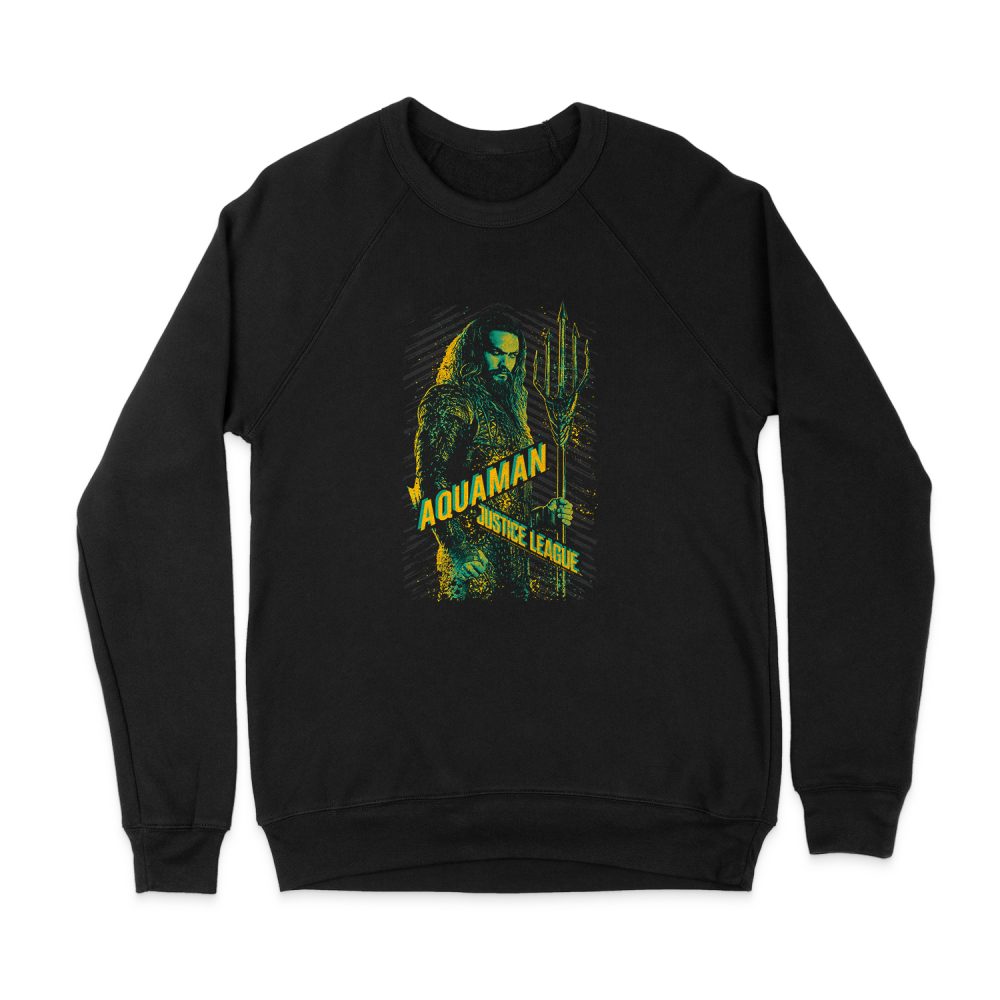 JUSTICE LEAGUE AQUAMAN SWEATSHIRT