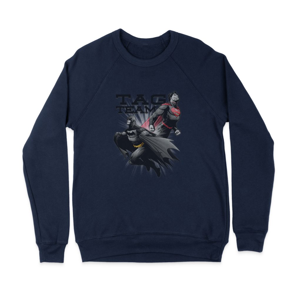 JUSTICE LEAGUE TAG TEAM SWEATSHIRT