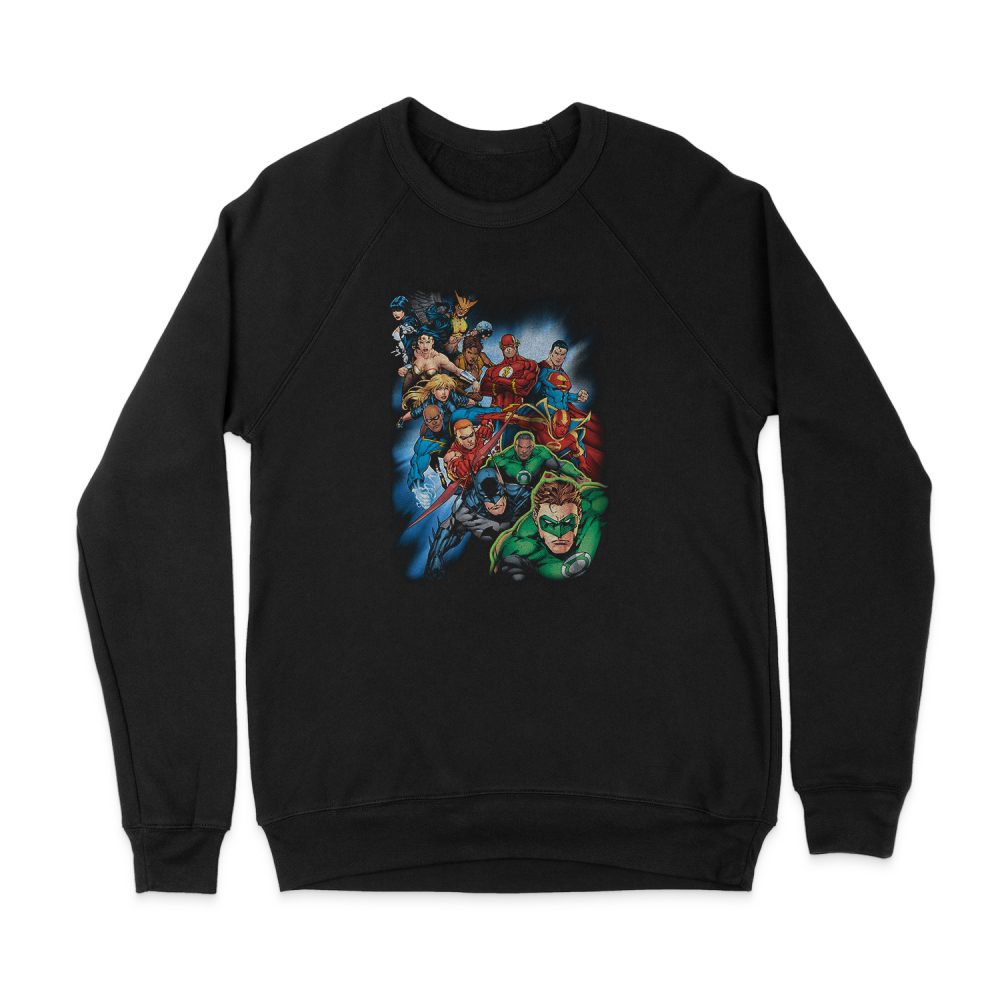 JUSTICE LEAGUE HEROES UNITE SWEATSHIRT