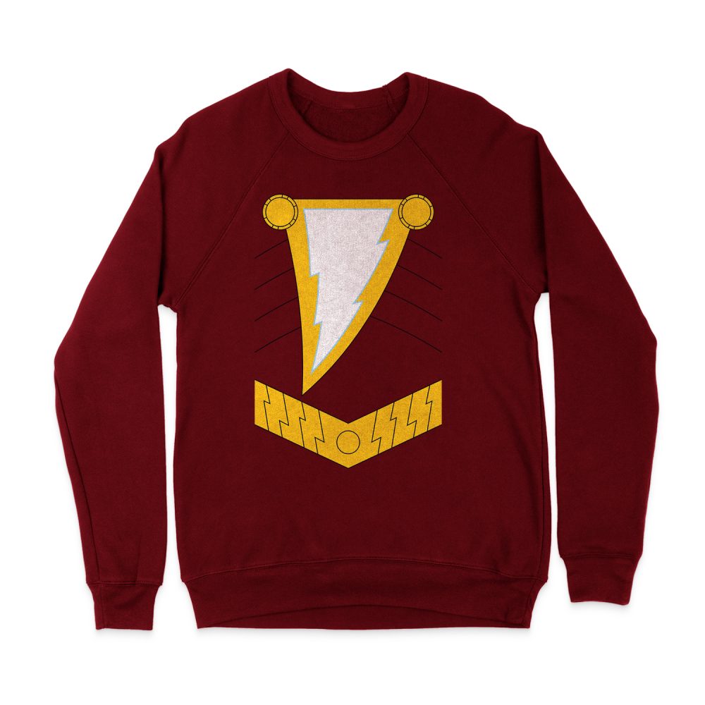 SHAZAM SUITS LOGO SWEATSHIRT