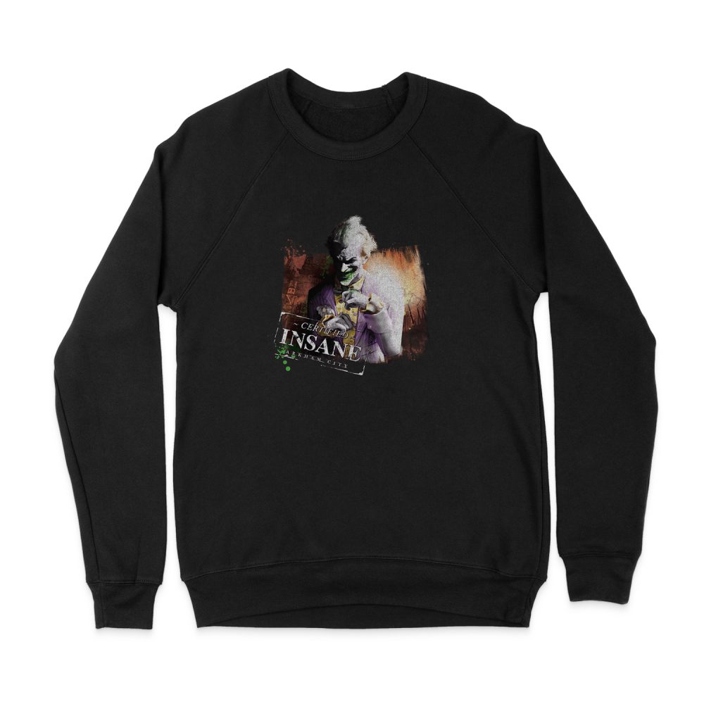 BATMAN - ARKHAM CERTIFIED SWEATSHIRT