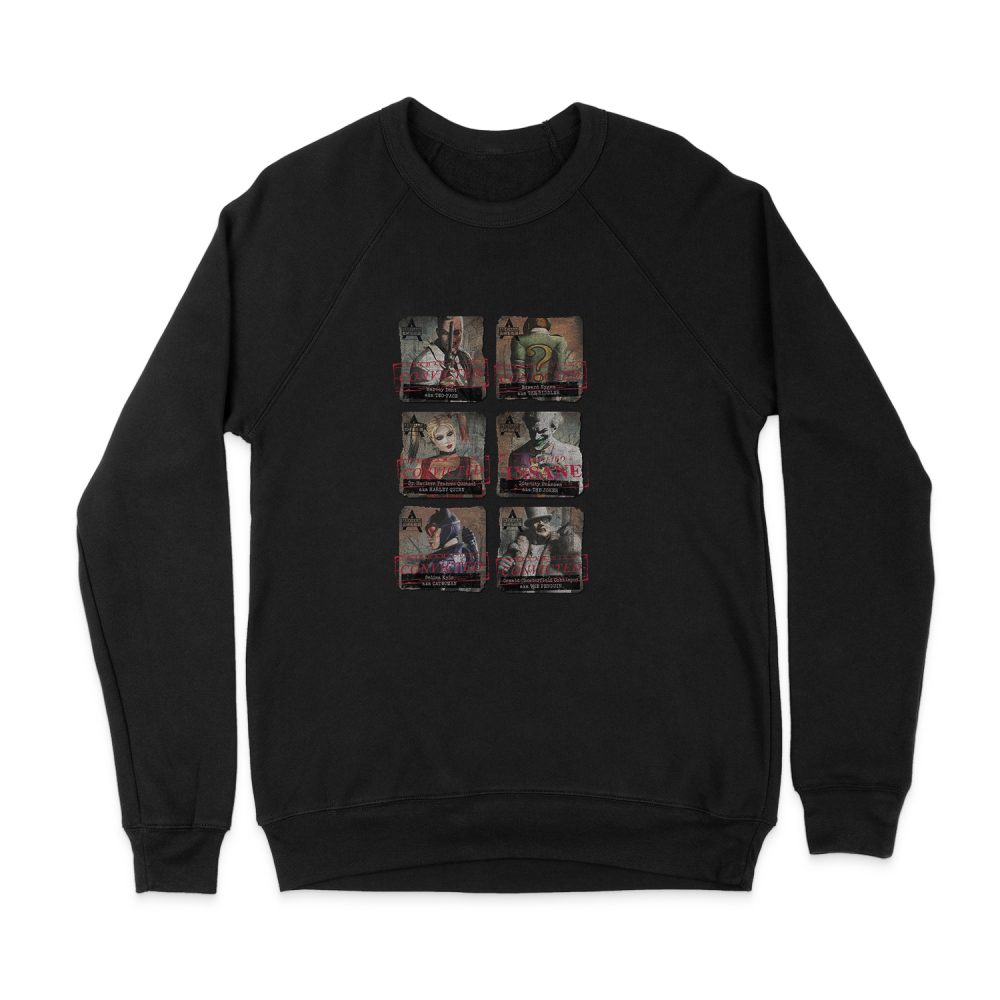 BATMAN - ARKHAM ARKHAM LINEUP SWEATSHIRT