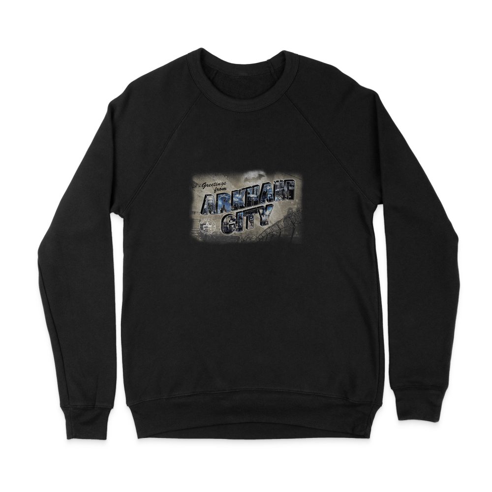 BATMAN - ARKHAM GREETINGS FROM ARKHAM SWEATSHIRT