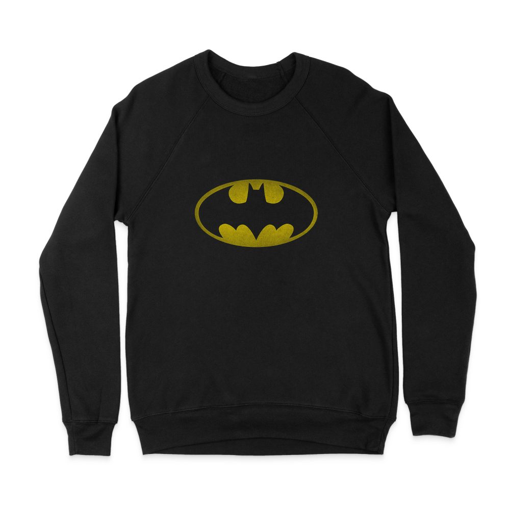 BATMAN WASHED BAT LOGO SWEATSHIRT
