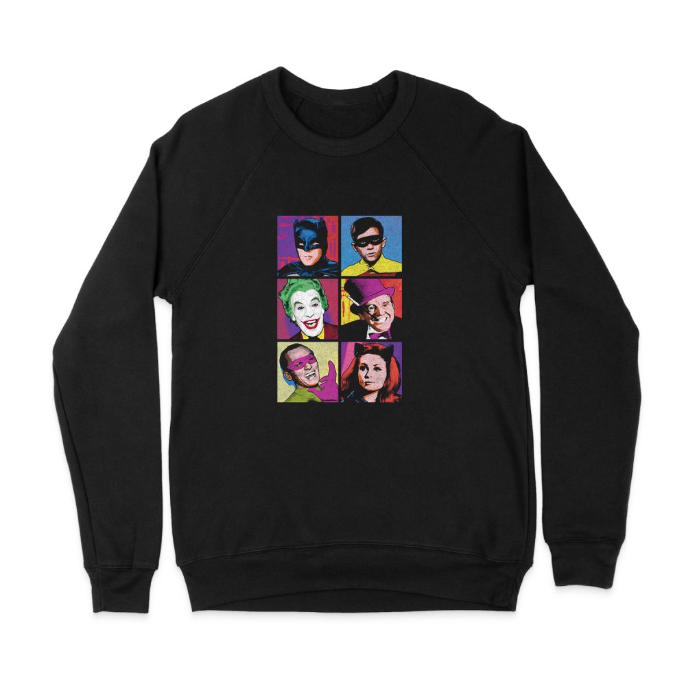 BATMAN - CLASSIC TV SERIES POP CAST SWEATSHIRT
