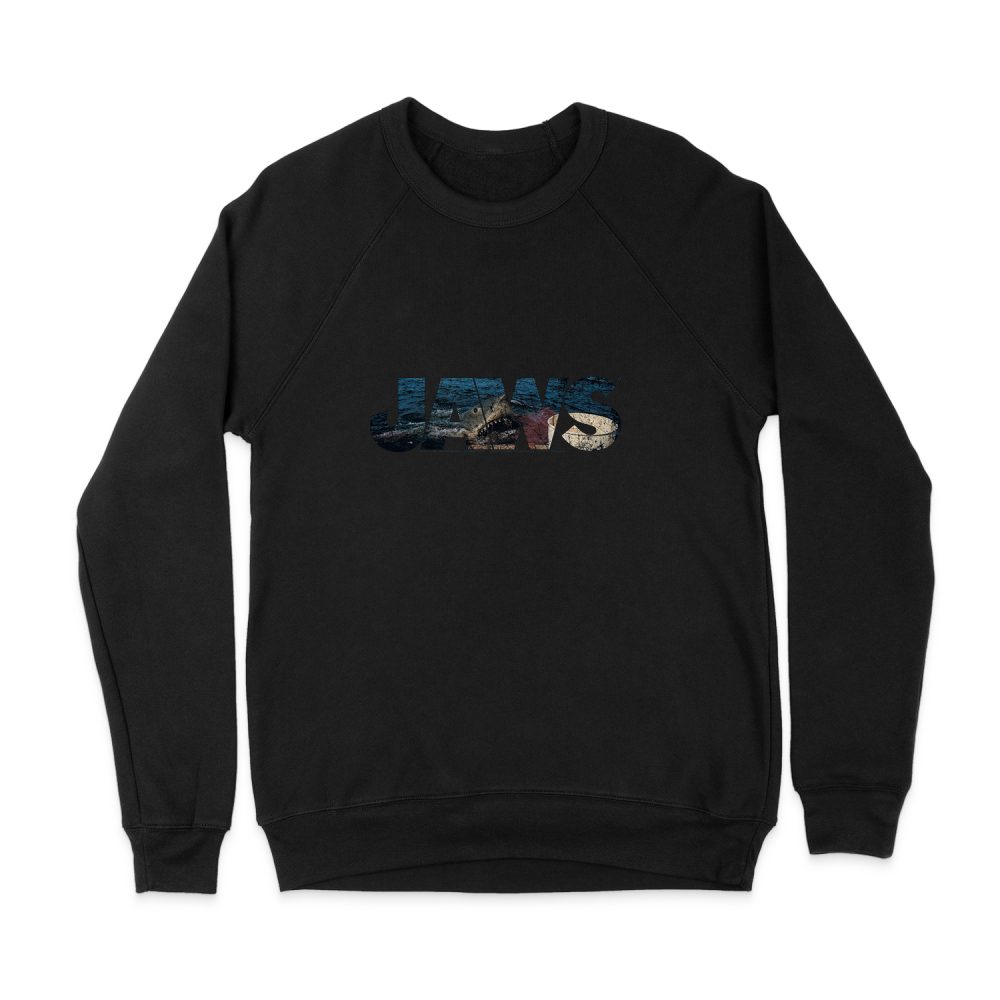 JAWS LOGO CUTOUT SWEATSHIRT