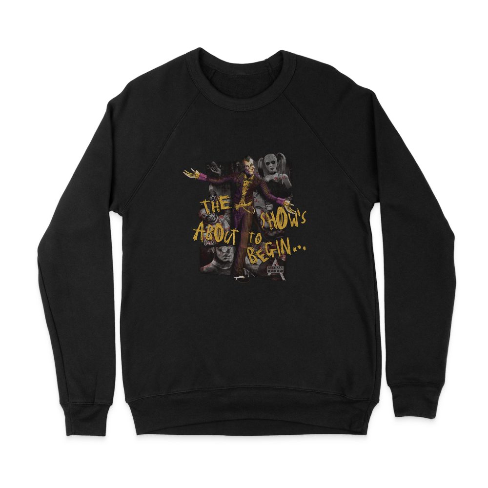 BATMAN - ARKHAM ABOUT TO BEGIN SWEATSHIRT
