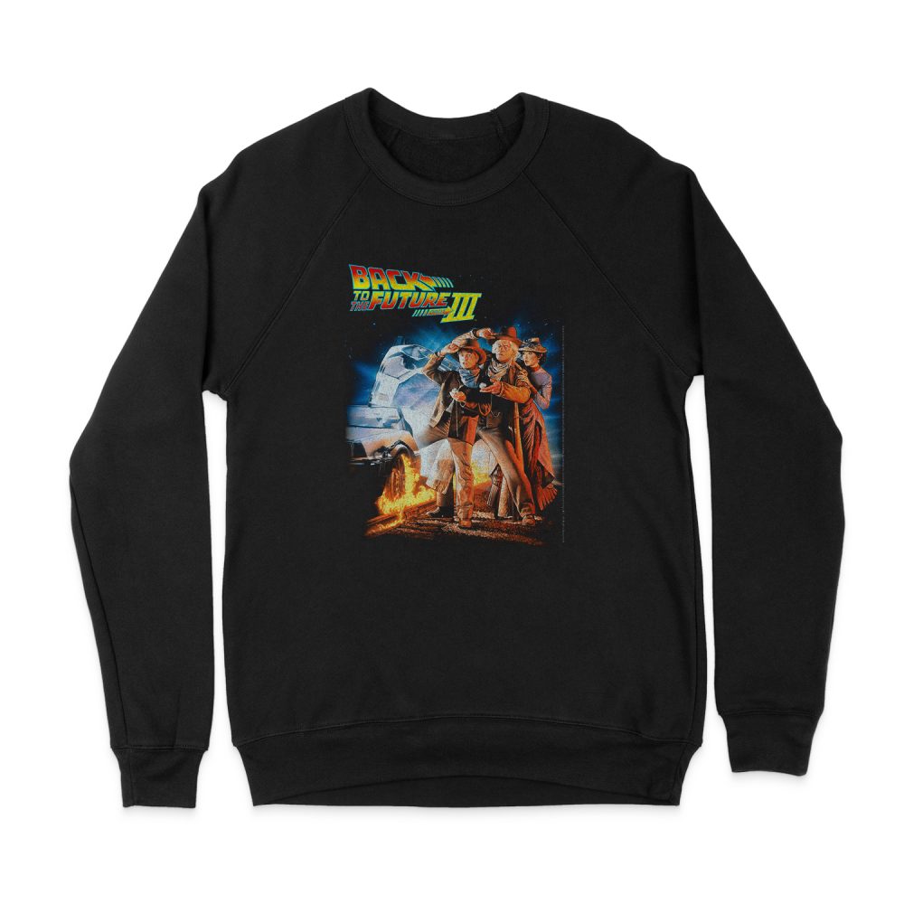 BACK TO THE FUTURE III POSTER SWEATSHIRT