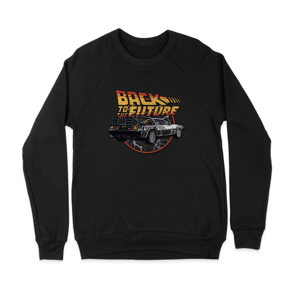 BACK TO THE FUTURE TIME MACHINE SWEATSHIRT