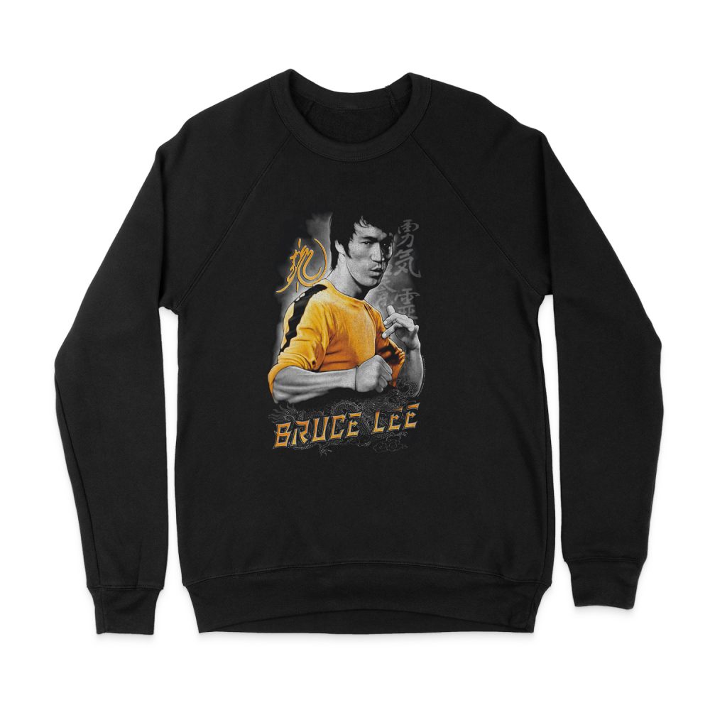 BRUCE LEE YELLOW DRAGON SWEATSHIRT