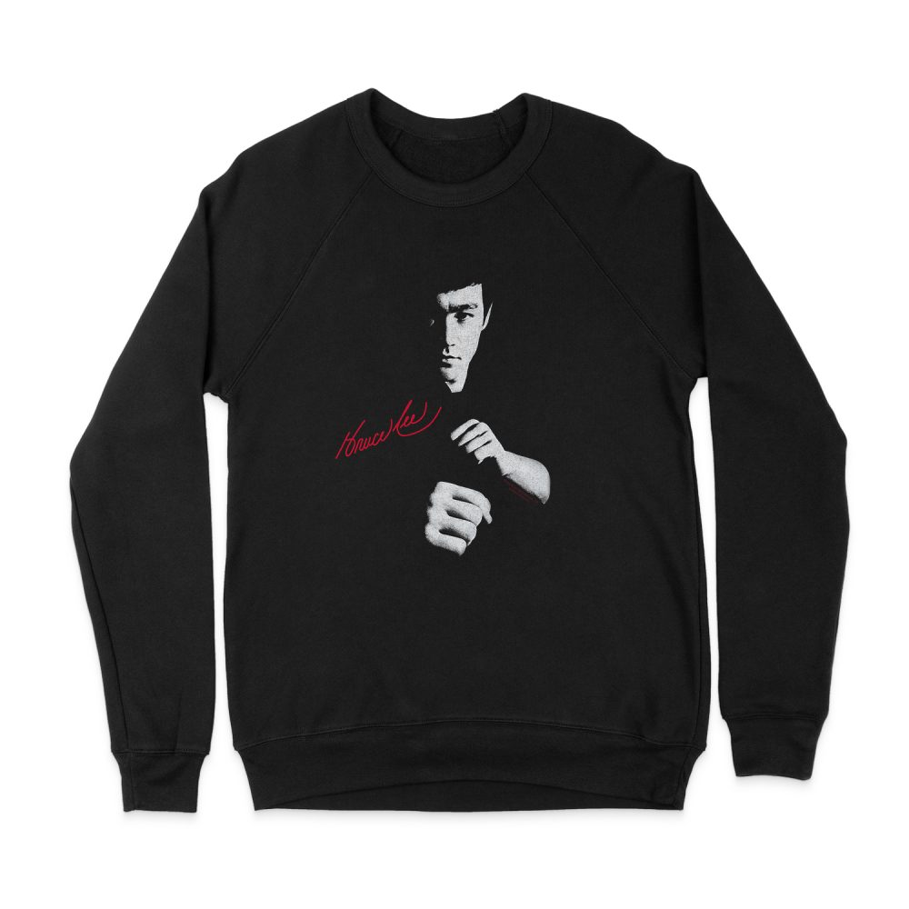 BRUCE LEE THE DRAGON AWAITS SWEATSHIRT