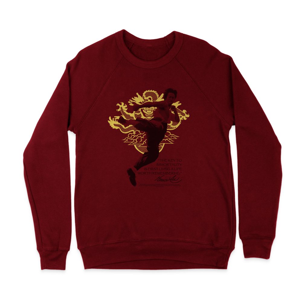 BRUCE LEE IMMORTAL DRAGON SWEATSHIRT