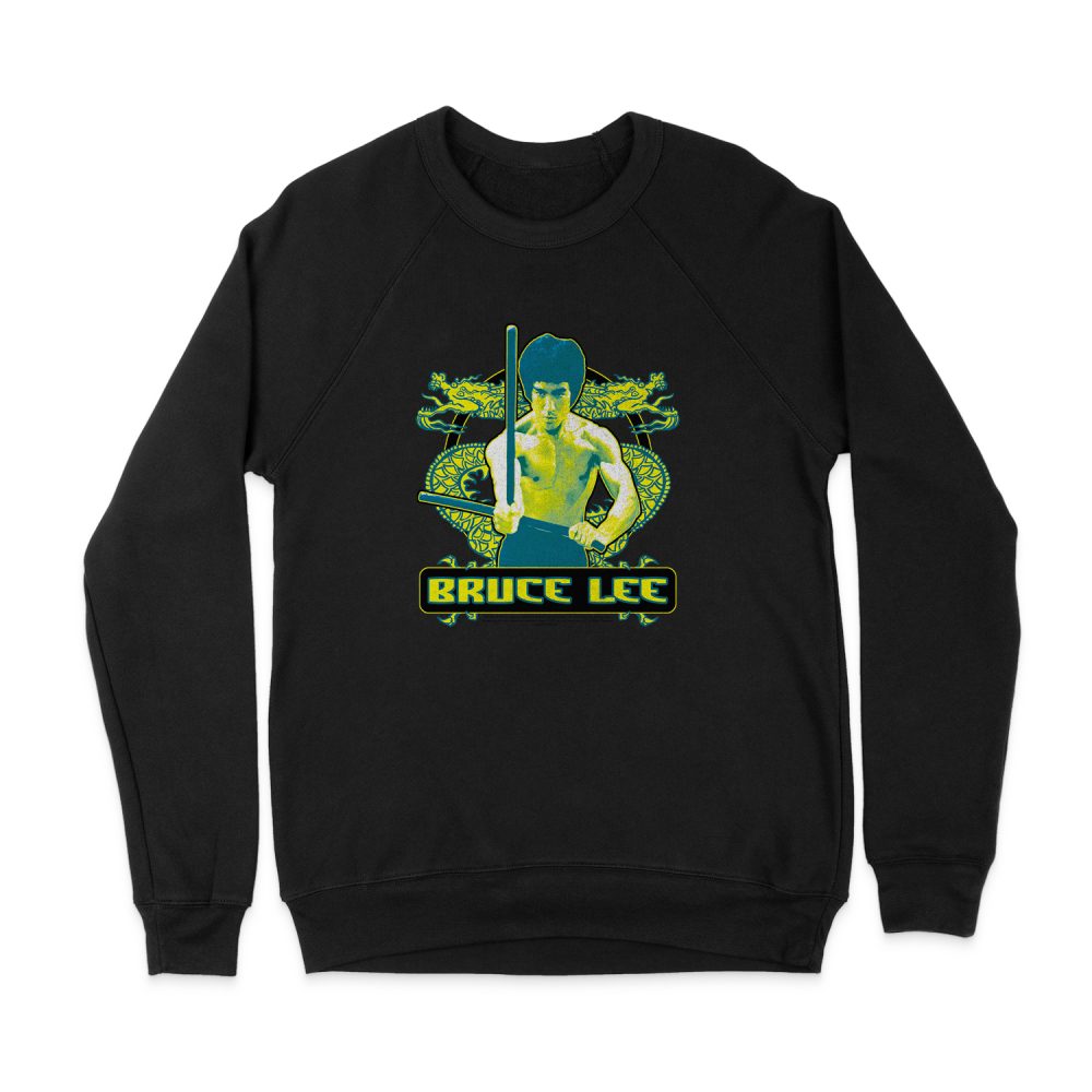 BRUCE LEE DOUBLE DRAGONS SWEATSHIRT