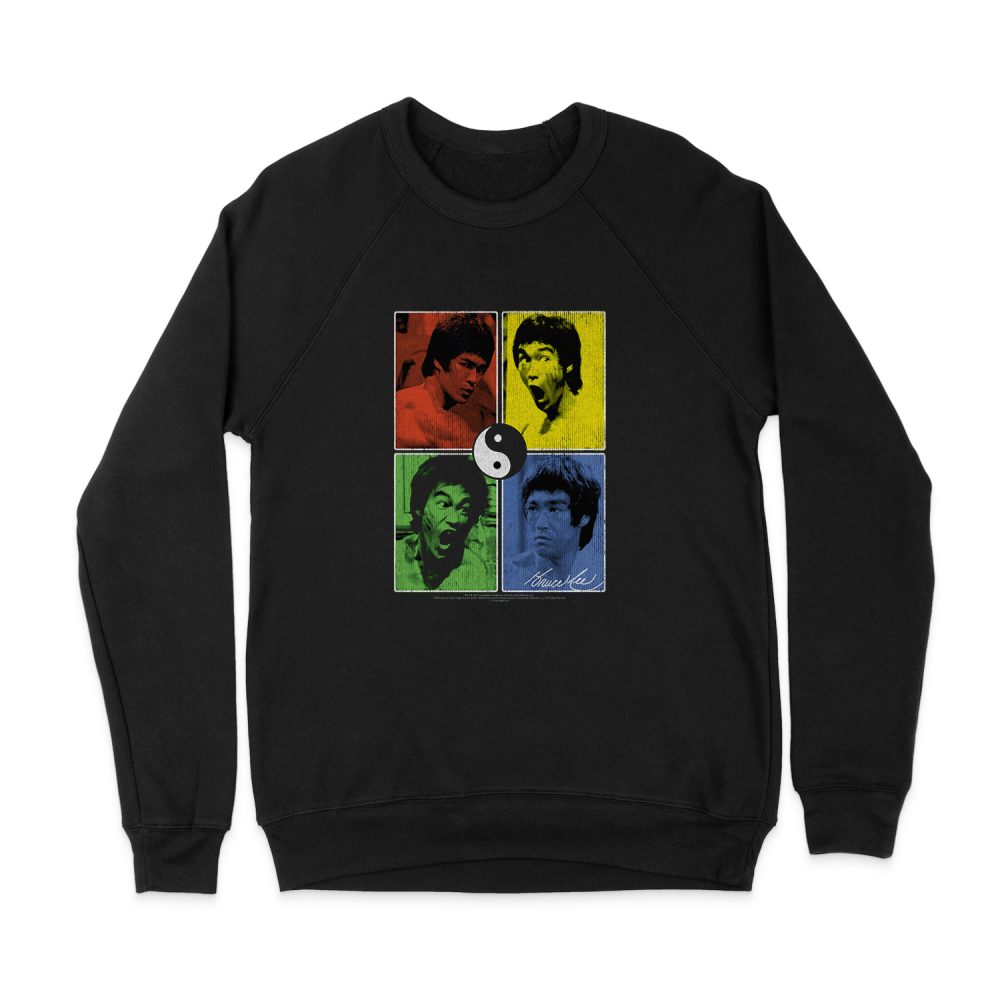 BRUCE LEE ENTER COLOR BLOCK SWEATSHIRT