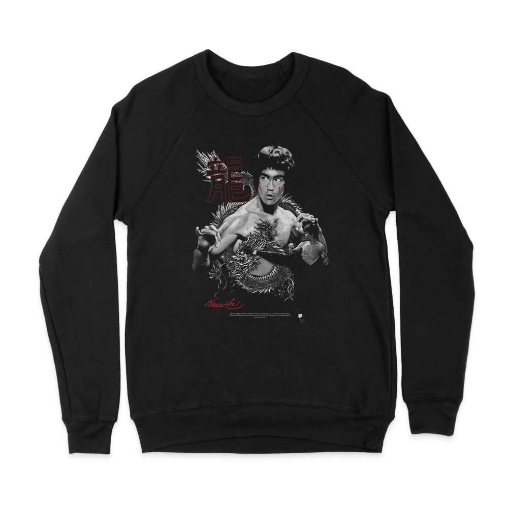 BRUCE LEE THE DRAGON SWEATSHIRT