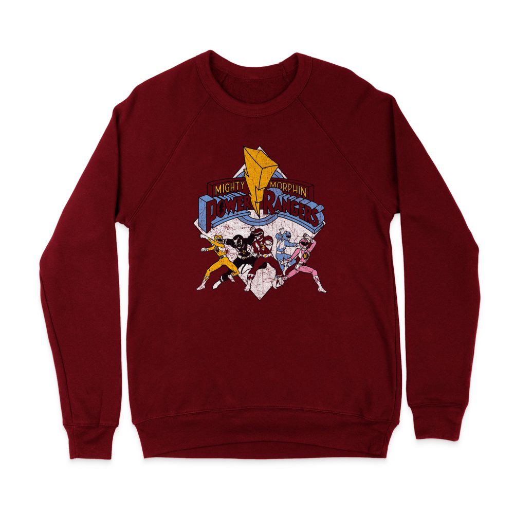 POWER RANGERS RETRO RANGERS SWEATSHIRT
