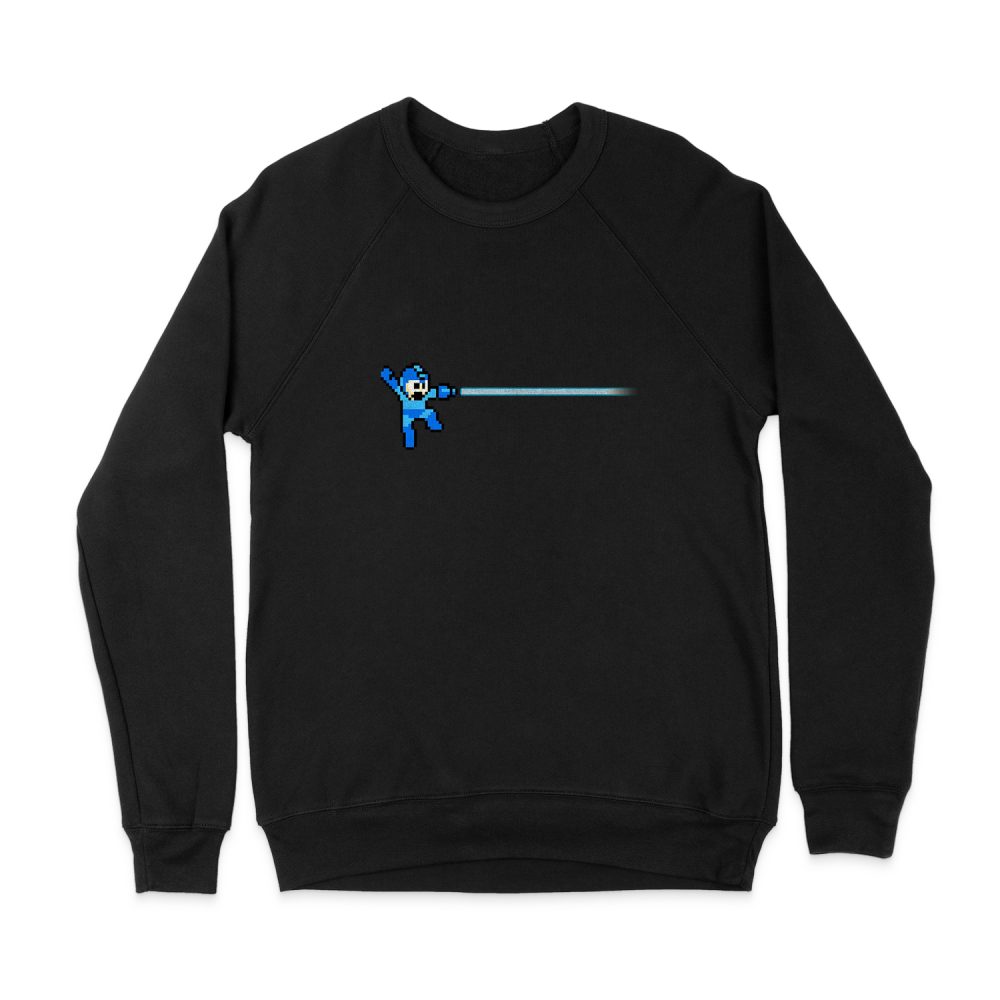 MEGA MAN PIXEL RETRO SWEATSHIRT