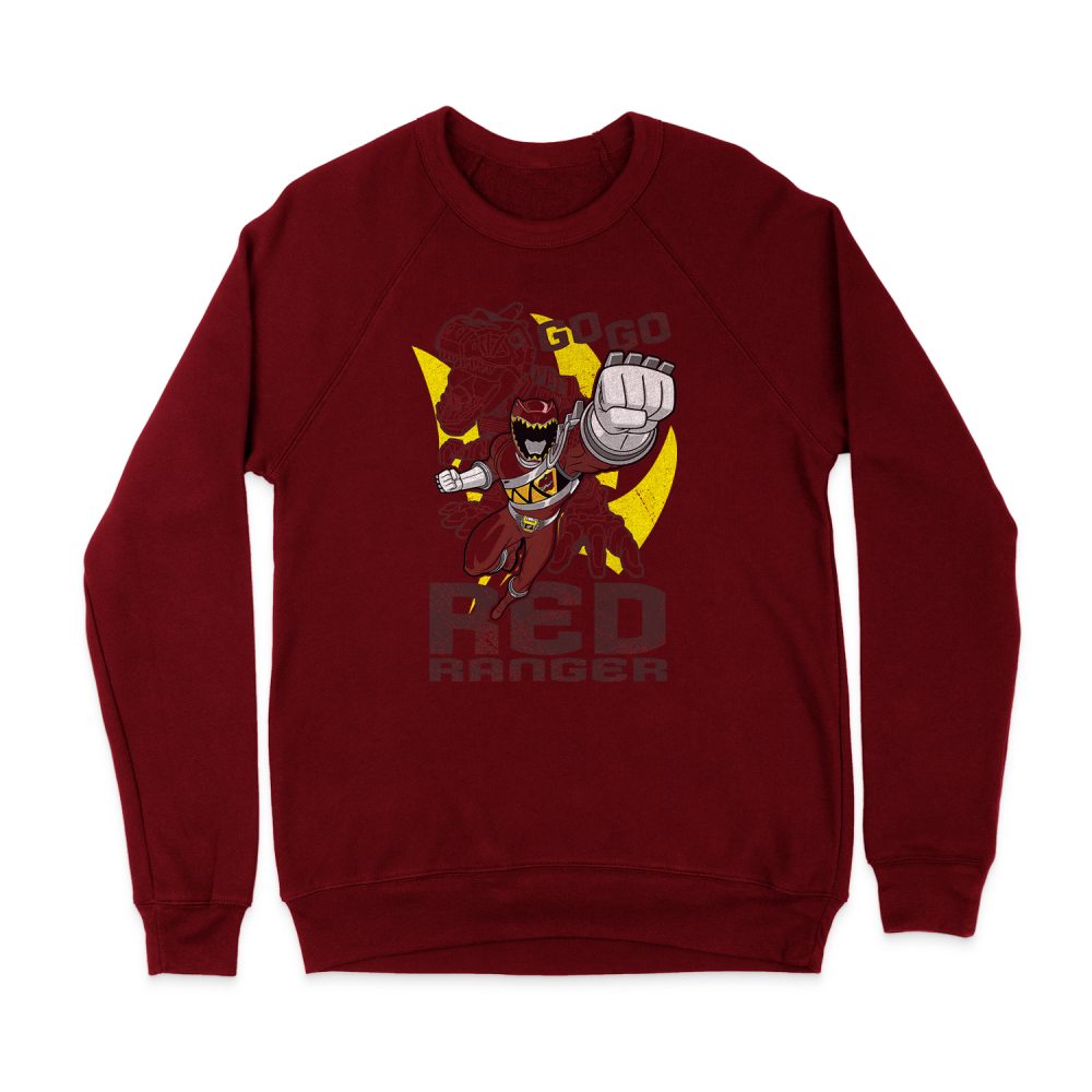 POWER RANGERS GO RED SWEATSHIRT