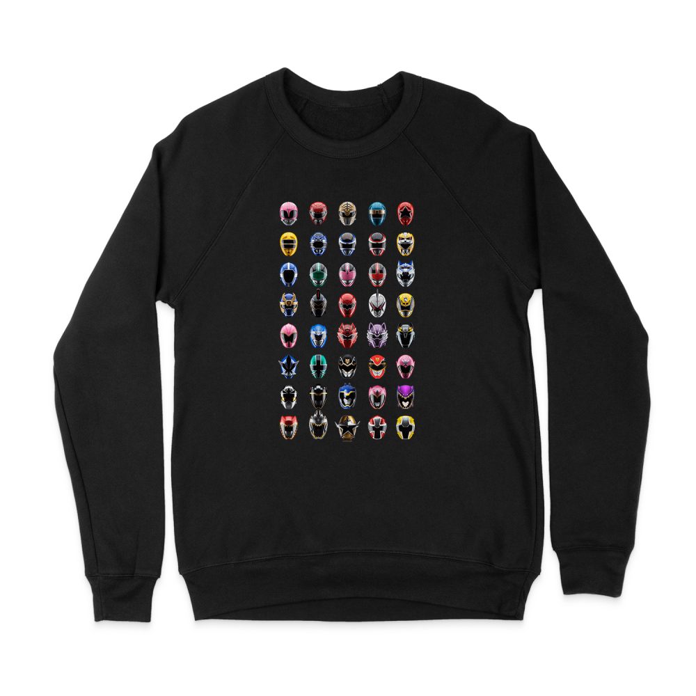 POWER RANGERS VISUAL TIMELINE SWEATSHIRT
