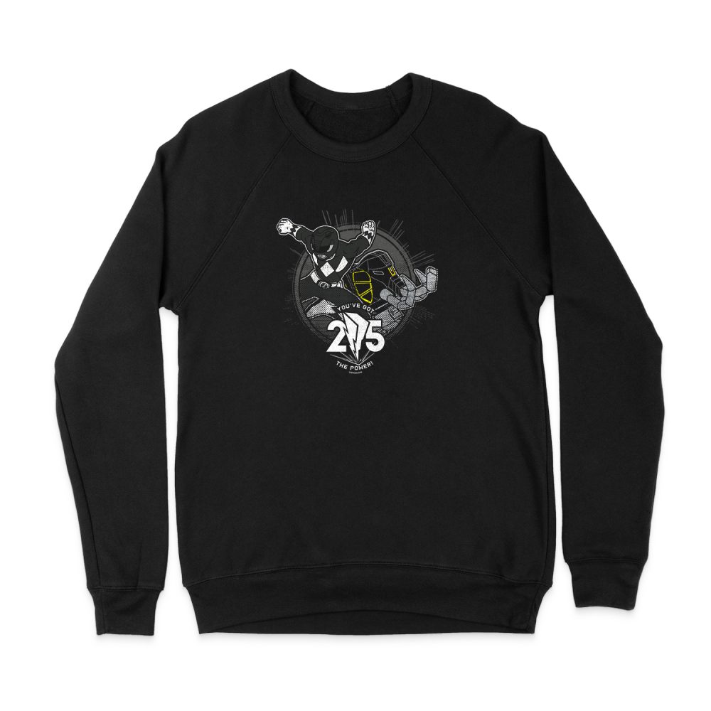 POWER RANGERS BLACK 25 SWEATSHIRT