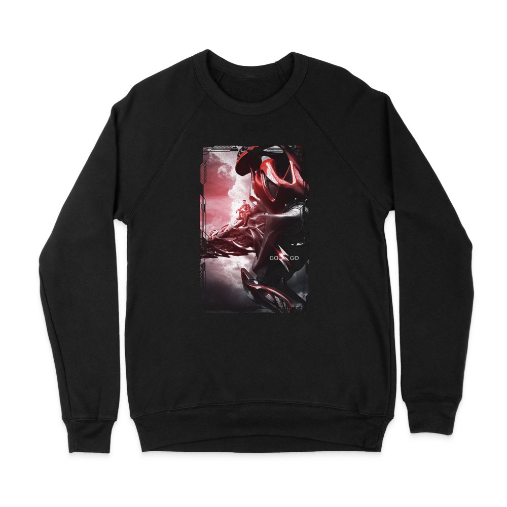 POWER RANGERS RED ZORD POSTER SWEATSHIRT