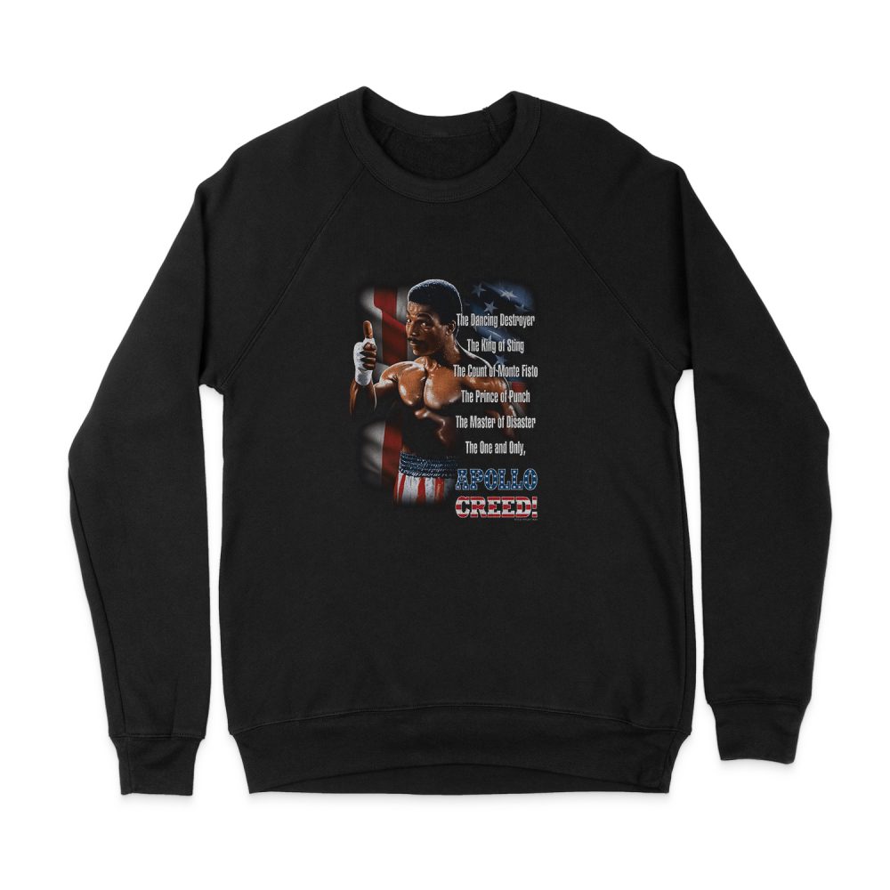 ROCKY II THE ONE AND ONLY SWEATSHIRT