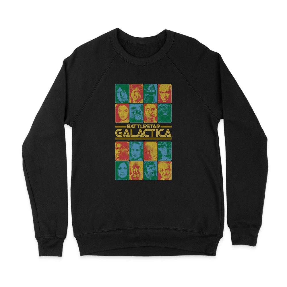 BATTLESTAR GALACTICA CREST OF SHIPS SWEATSHIRT