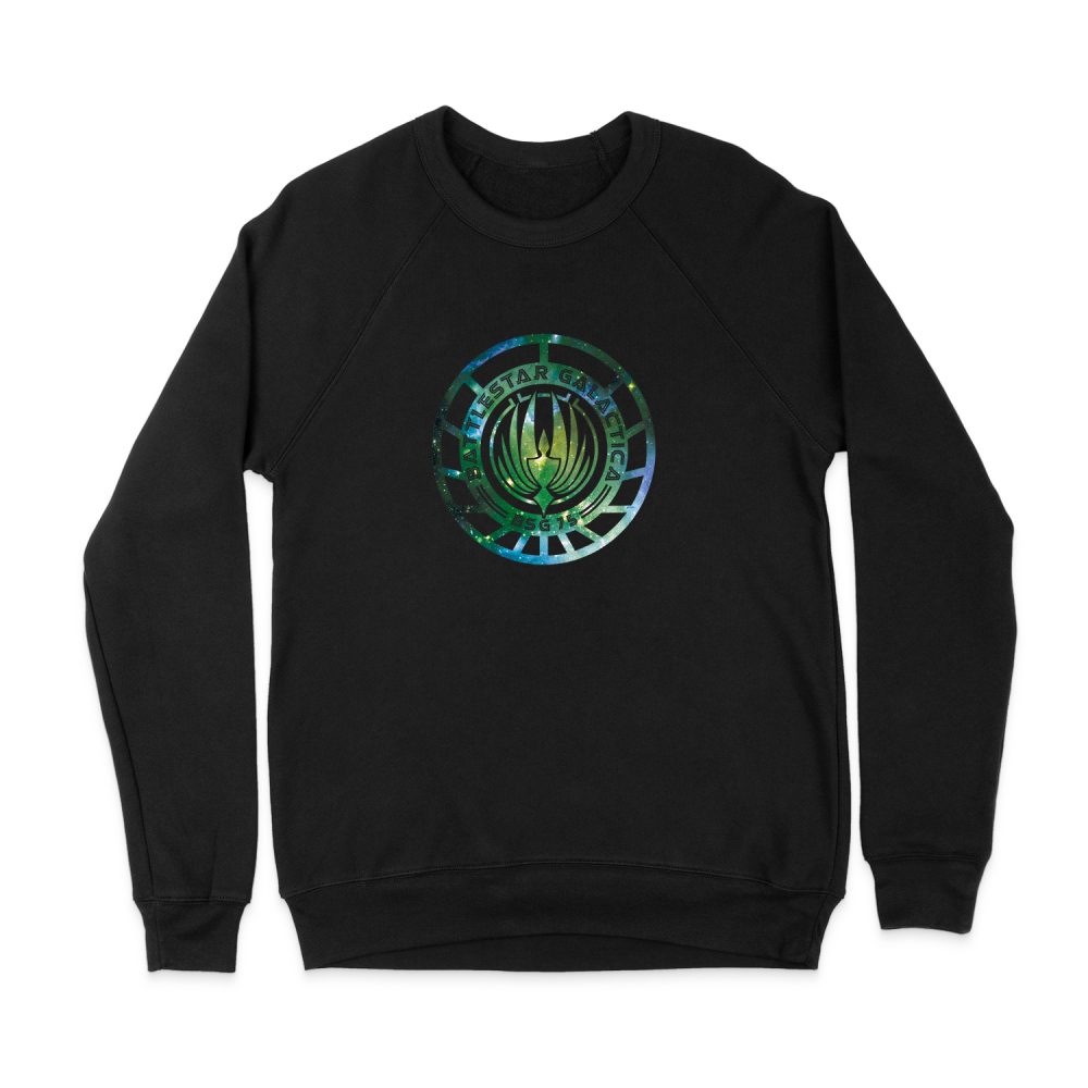 BATTLESTAR GALACTICA GALAXY EMBLEM SWEATSHIRT
