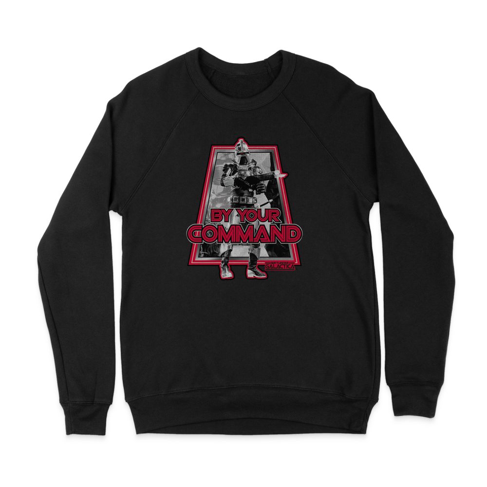BATTLESTAR GALACTICA BY YOUR COMMAND SWEATSHIRT