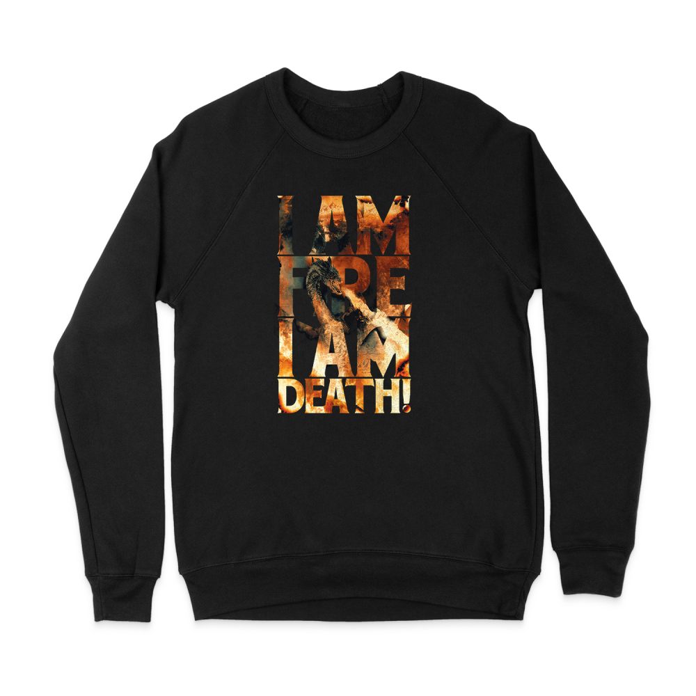 THE HOBBIT I AM FIRE LONG SLEEVE T-SHIRT