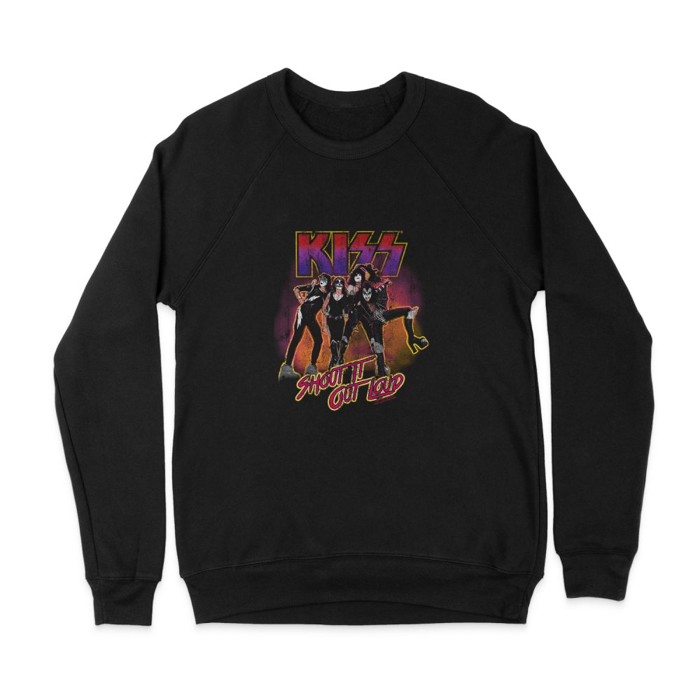 KISS SHOUT IT OUT LOUD SWEATSHIRT