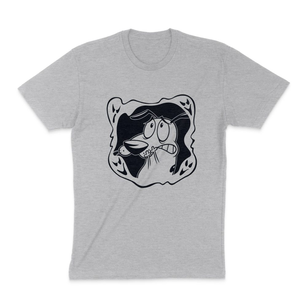 COURAGE THE COWARDLY DOG SHORT SLEEVE T-SHIRT