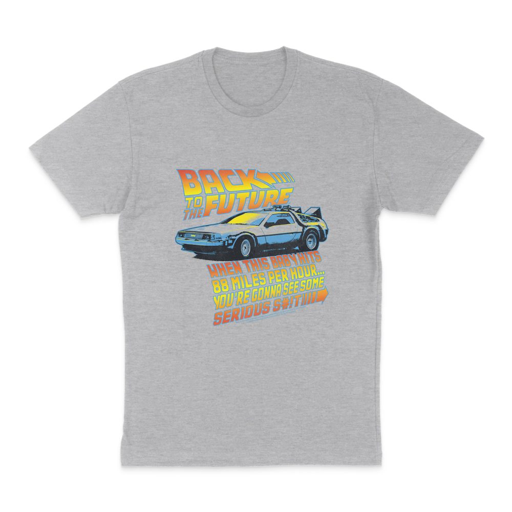 BACK TO THE FUTURE 88 MPH SHORT SLEEVE T-SHIRT