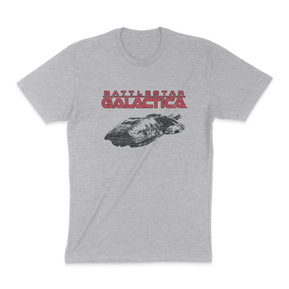 BATTLESTAR GALACTICA SHIP SHORT SLEEVE T-SHIRT
