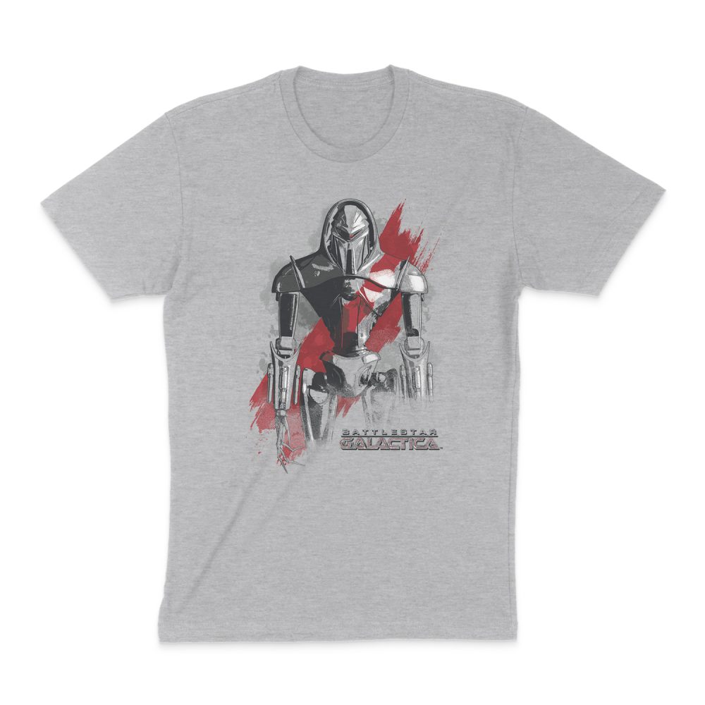 BATTLESTAR GALACTICA REBEL CENURION SHORT SLEEVE T-SHIRT