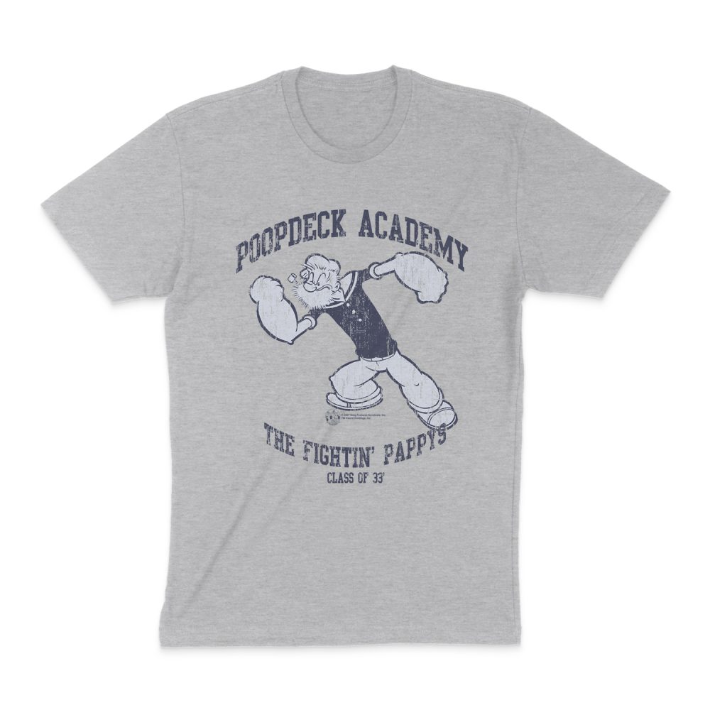POPEYE POOPDECK ACADEMY SHORT SLEEVE T-SHIRT
