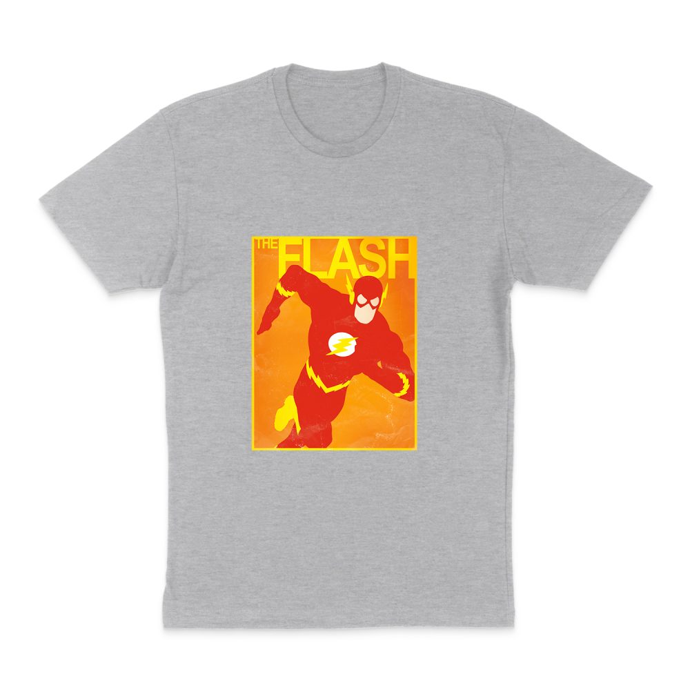 SIMPLE FLASH POSTER SHORT SLEEVE T-SHIRT