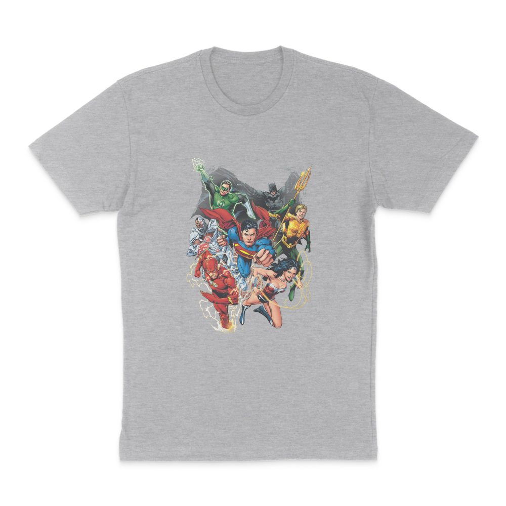 JUSTICE LEAGUE REFUSE TO GIVE UP SHORT SLEEVE T-SHIRT