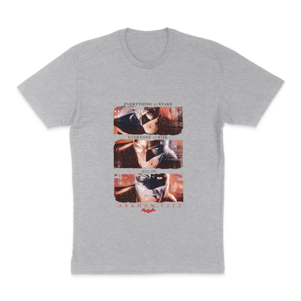 BATMAN ARKHAM CITY ALL IN SHORT SLEEVE T-SHIRT