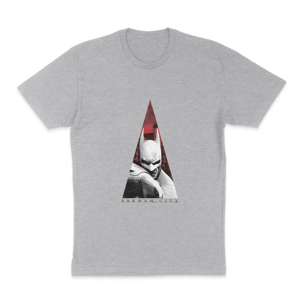 BATMAN - ARKHAM BAT TRIANGLE SHORT SLEEVE T-SHIRT
