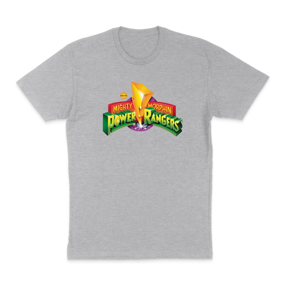 MIGHTY MORPHIN POWER RANGERS MMPR LOGO SHORT SLEEVE T-SHIRT