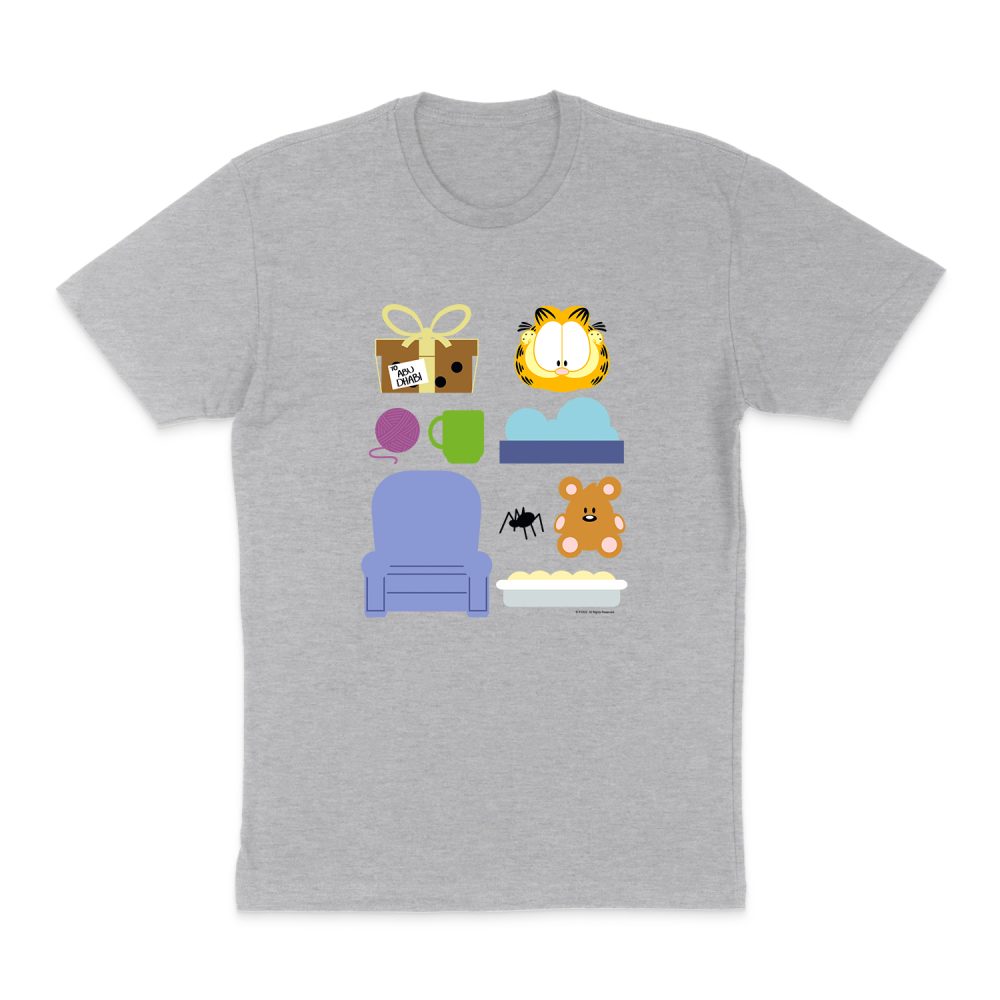 GARFIELD GIFT SET SHORT SLEEVE T-SHIRT