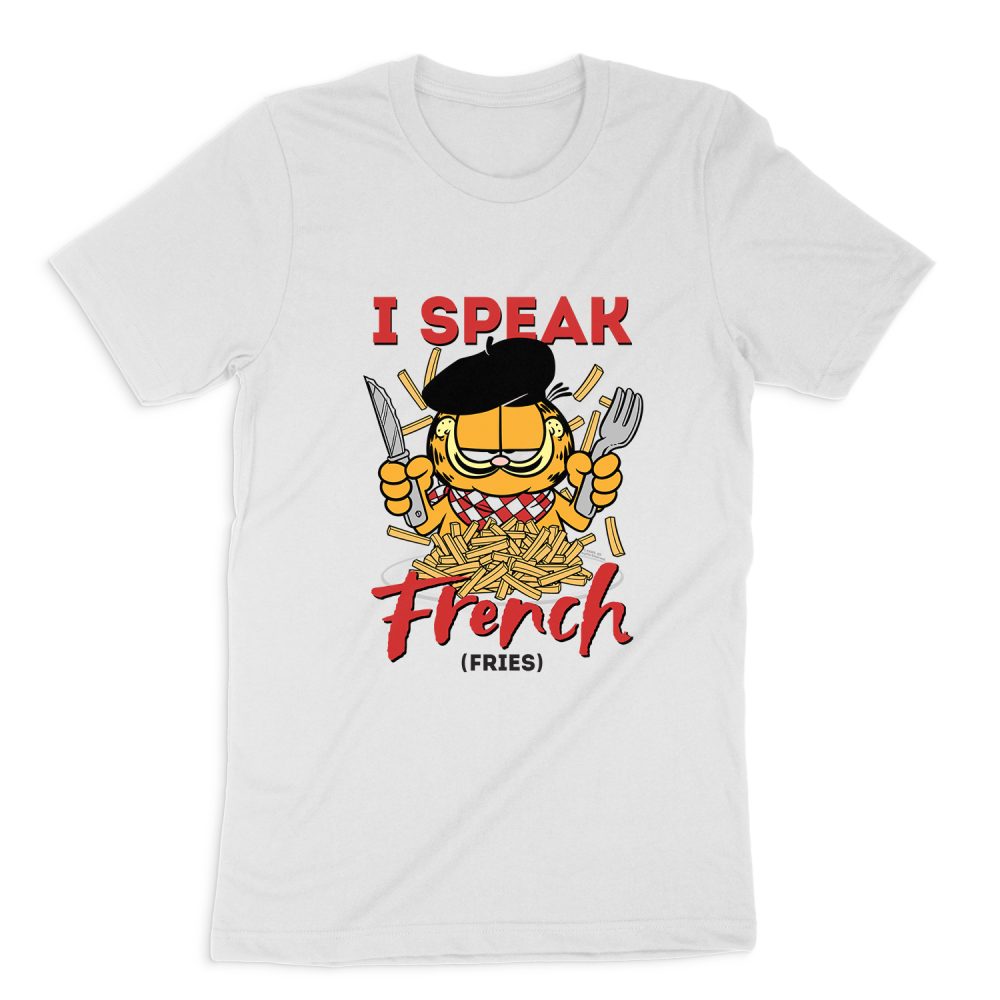 GARFIELD SPEAKING LOVE SHORT SLEEVE T-SHIRT