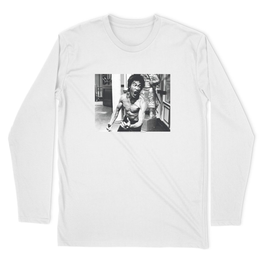 BRUCE LEE FULL OF FURY LONG SLEEVE T-SHIRT