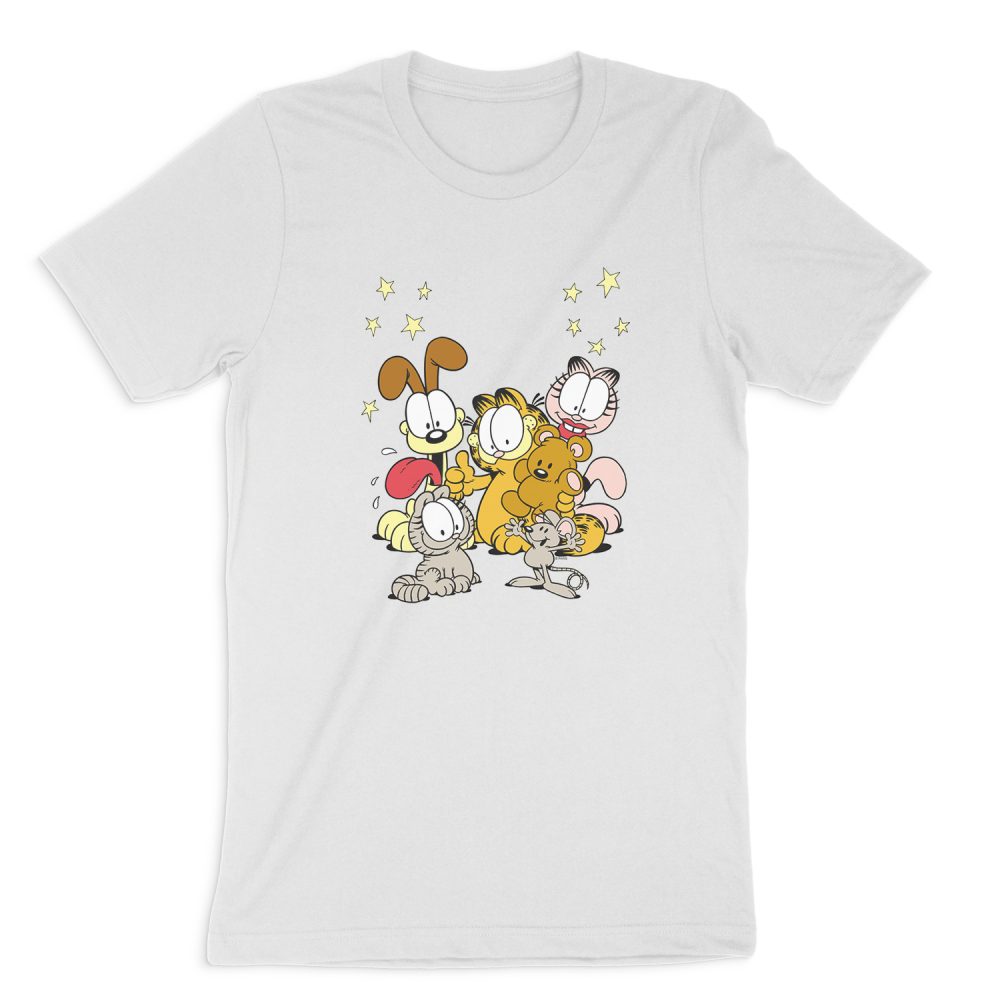 GARFIELD FRIENDS ARE BEST SHORT SLEEVE T-SHIRT