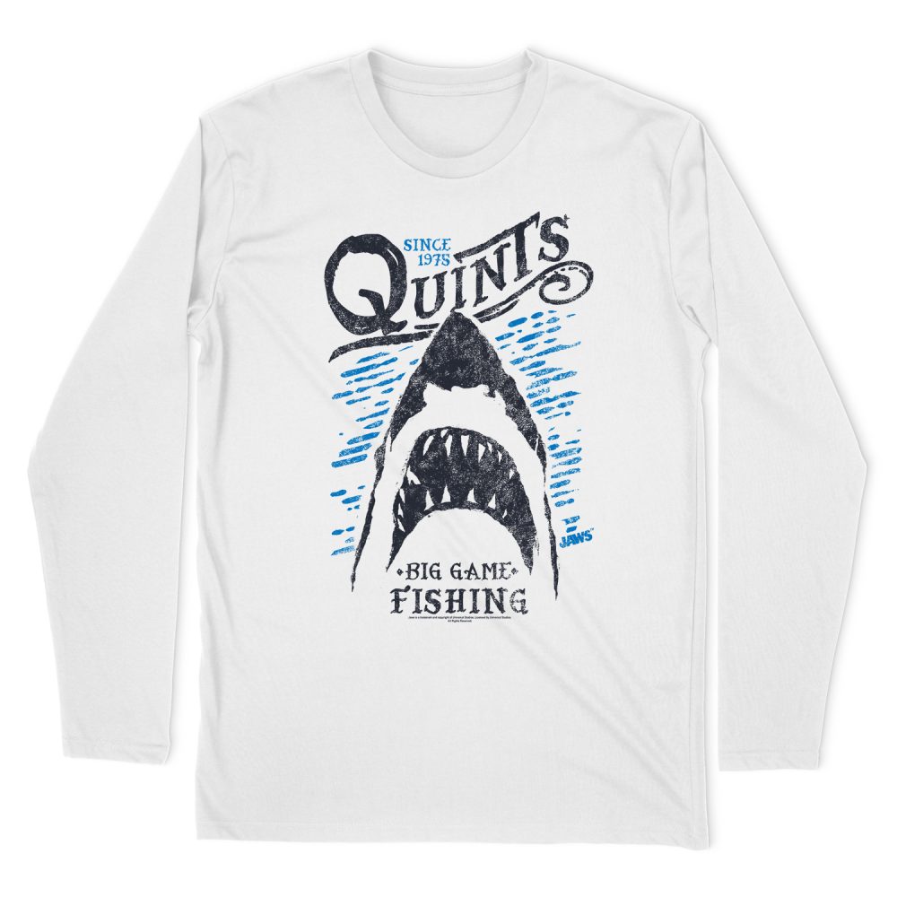 JAWS BIG GAME FISHING LONG SLEEVE T-SHIRT