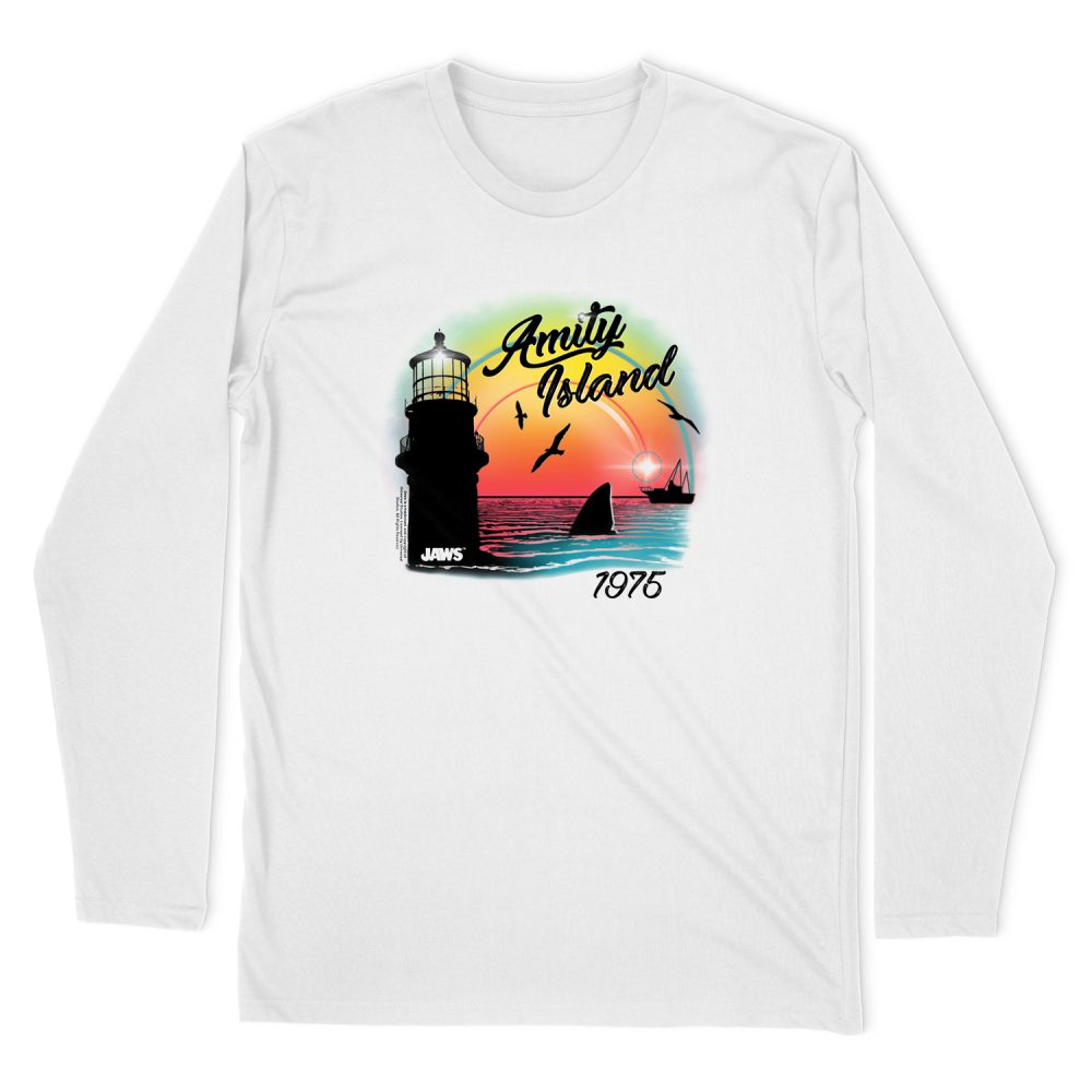 JAWS AMITY ISLAND LONG SLEEVE T-SHIRT