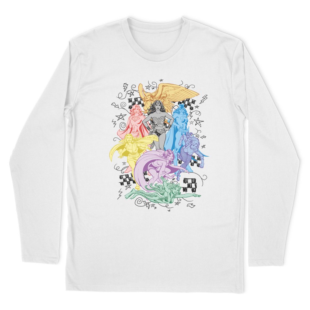 DC COMICS SUPER LONG SLEEVE T-SHIRT